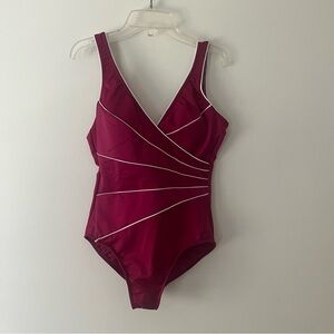 Miraclesuit One Piece Swimsuit 10 Magenta